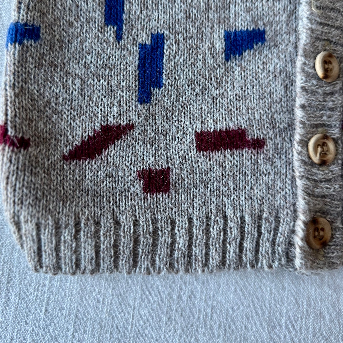 3t Vintage Short Sleeve Cardigan