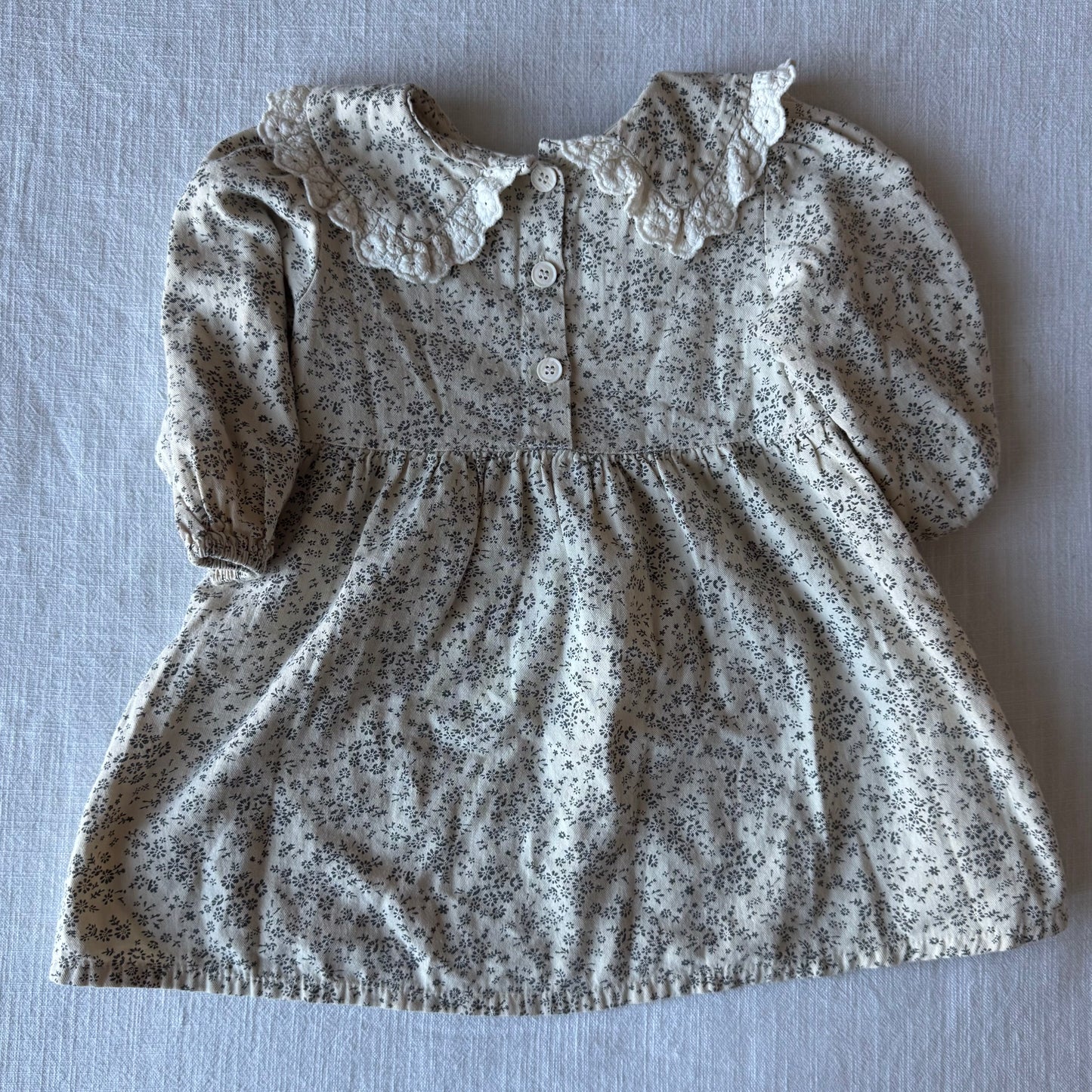 18-24 months Peter Pan Collar Floral Dress