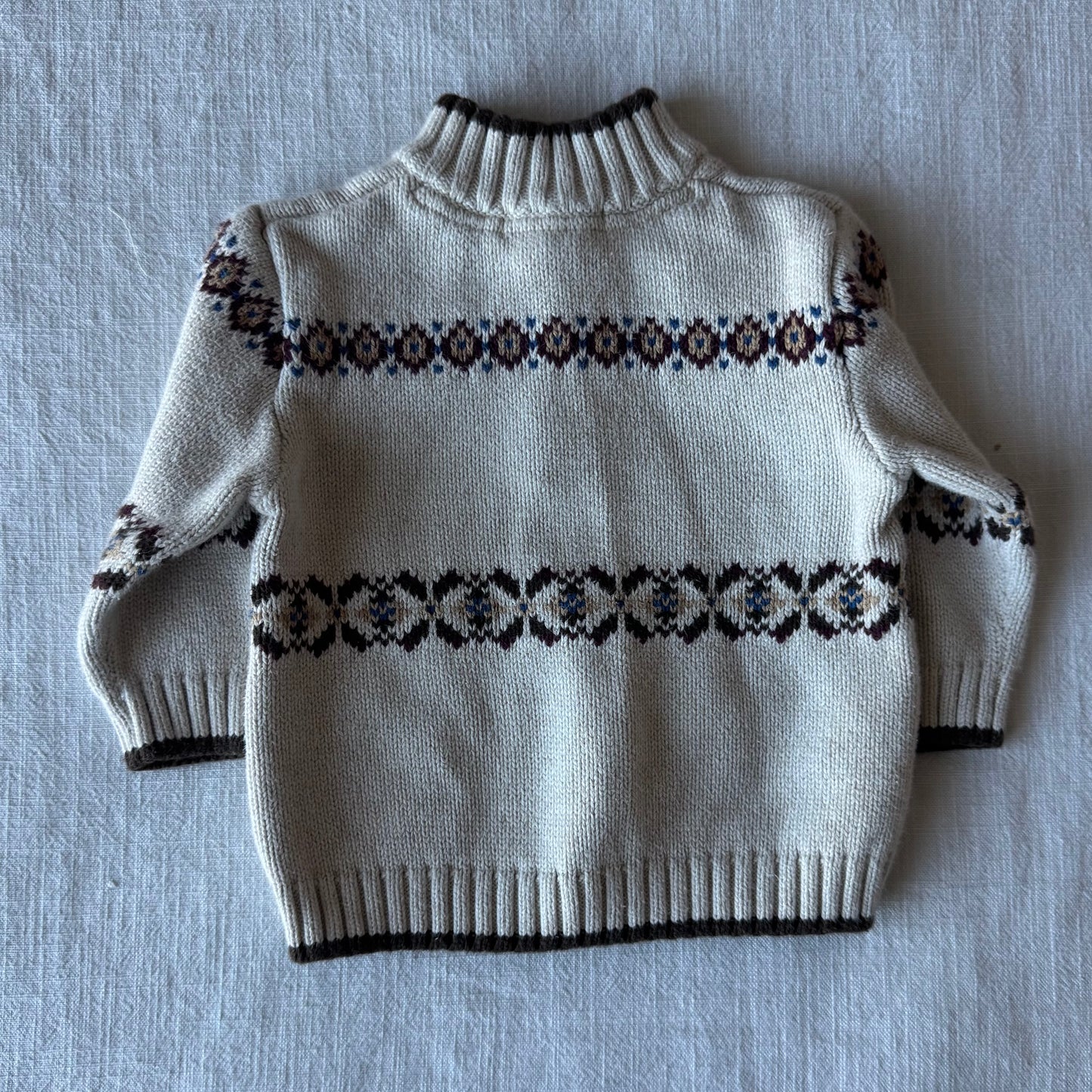 6-12 Months Janie and Jack Bear Sweater