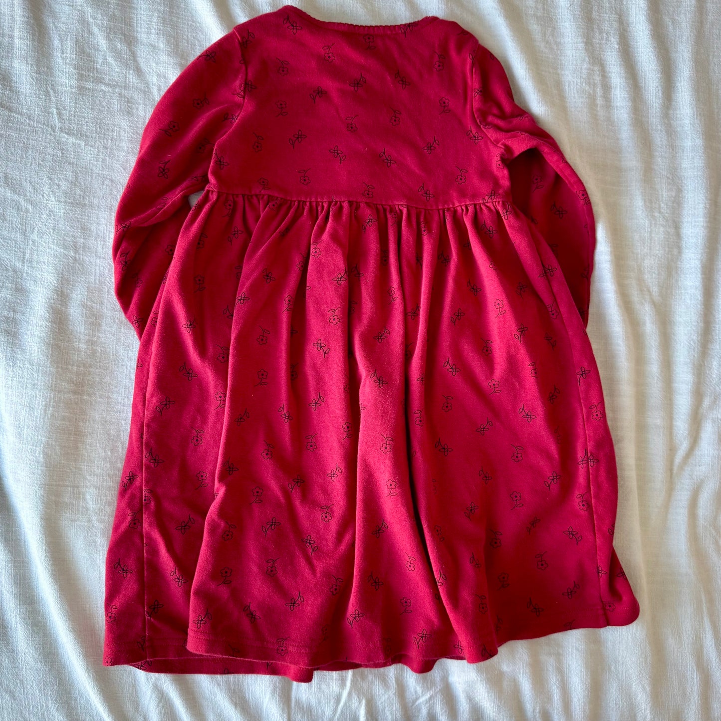 Size 5/6 Flower Drawing Dress