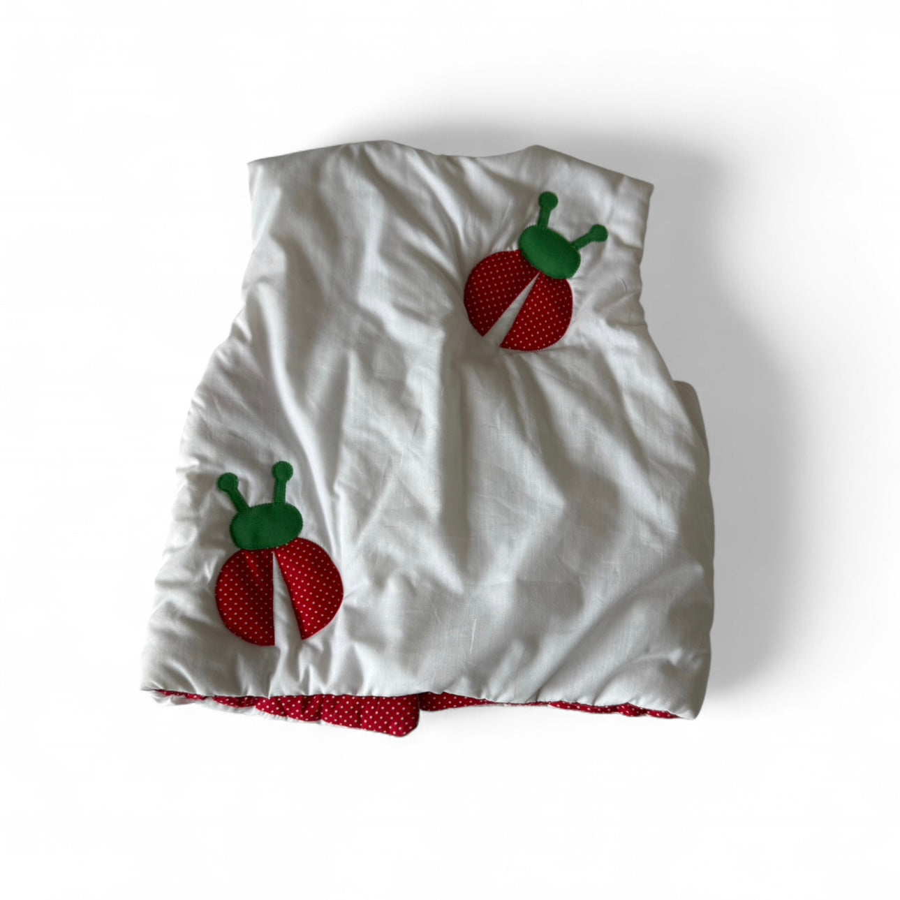 Size 8 Vintage Ladybug Vest
