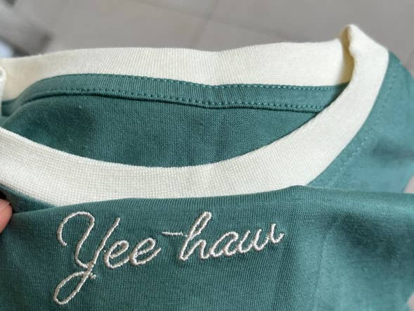 Yee-Haw Organic Ringer Tee