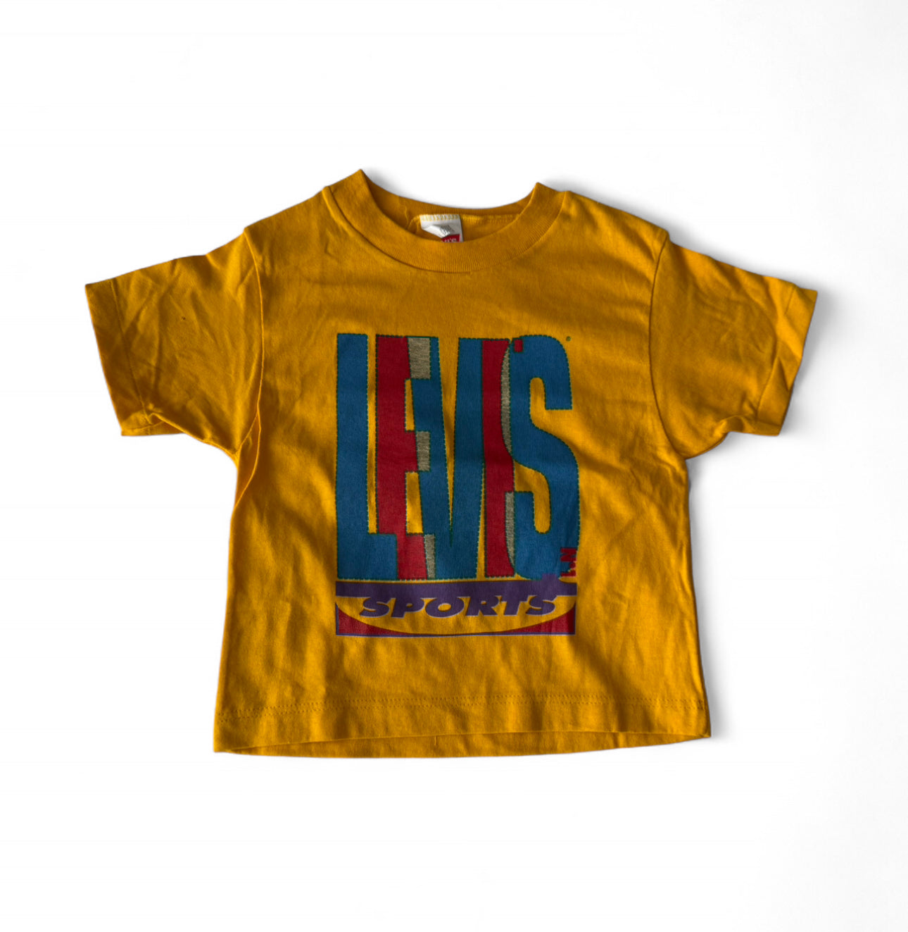 3T Vintage Levi’s Yellow Tee