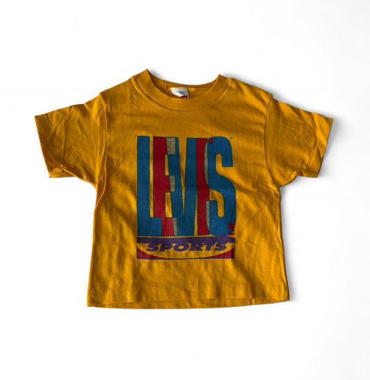 3T Vintage Levi’s Yellow Tee