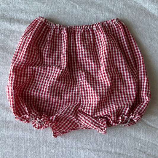 Size 6x Gingham Bloomer Shorts