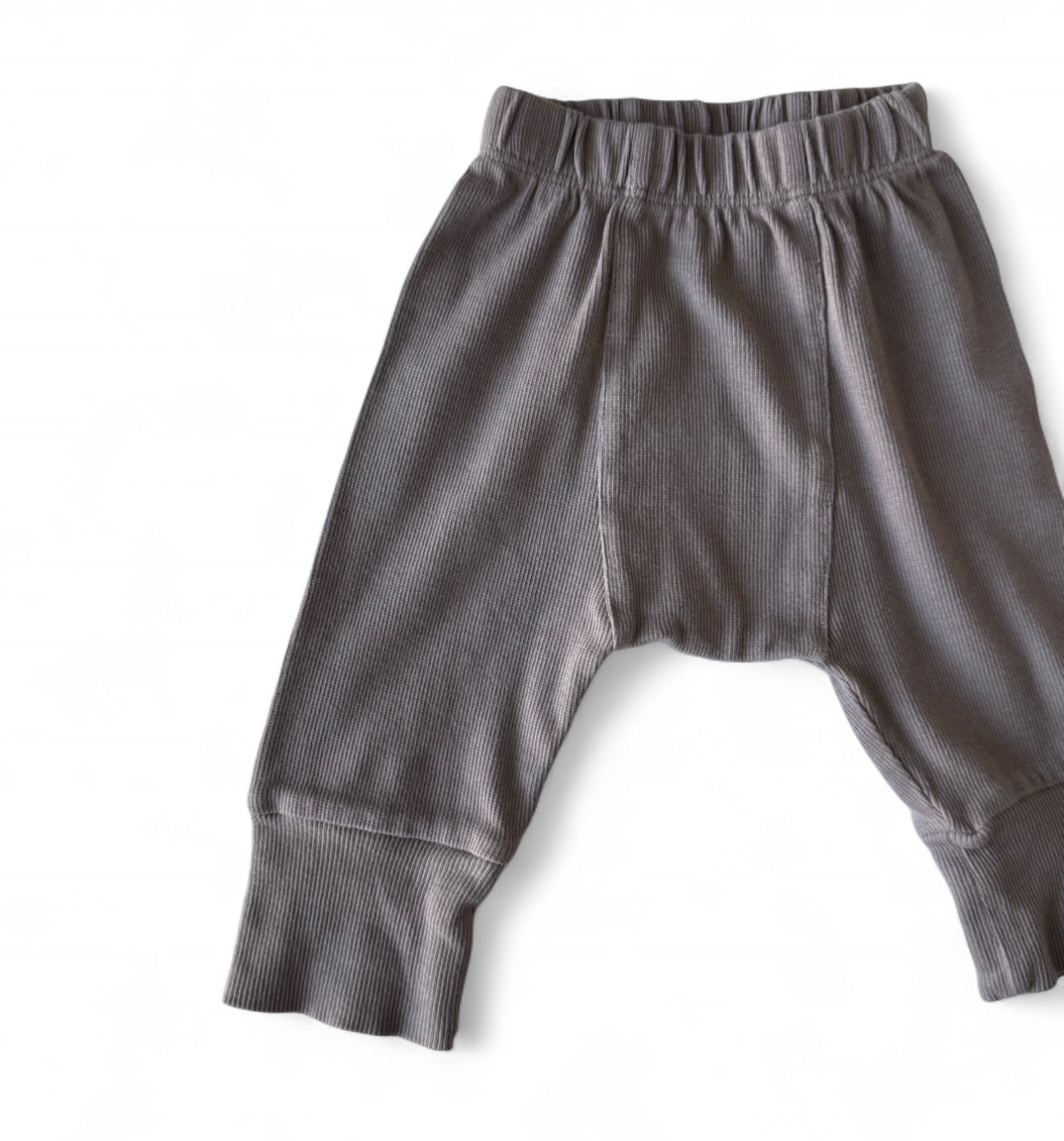 3-6 months Kate Quinn Taupe Ribbed Pants