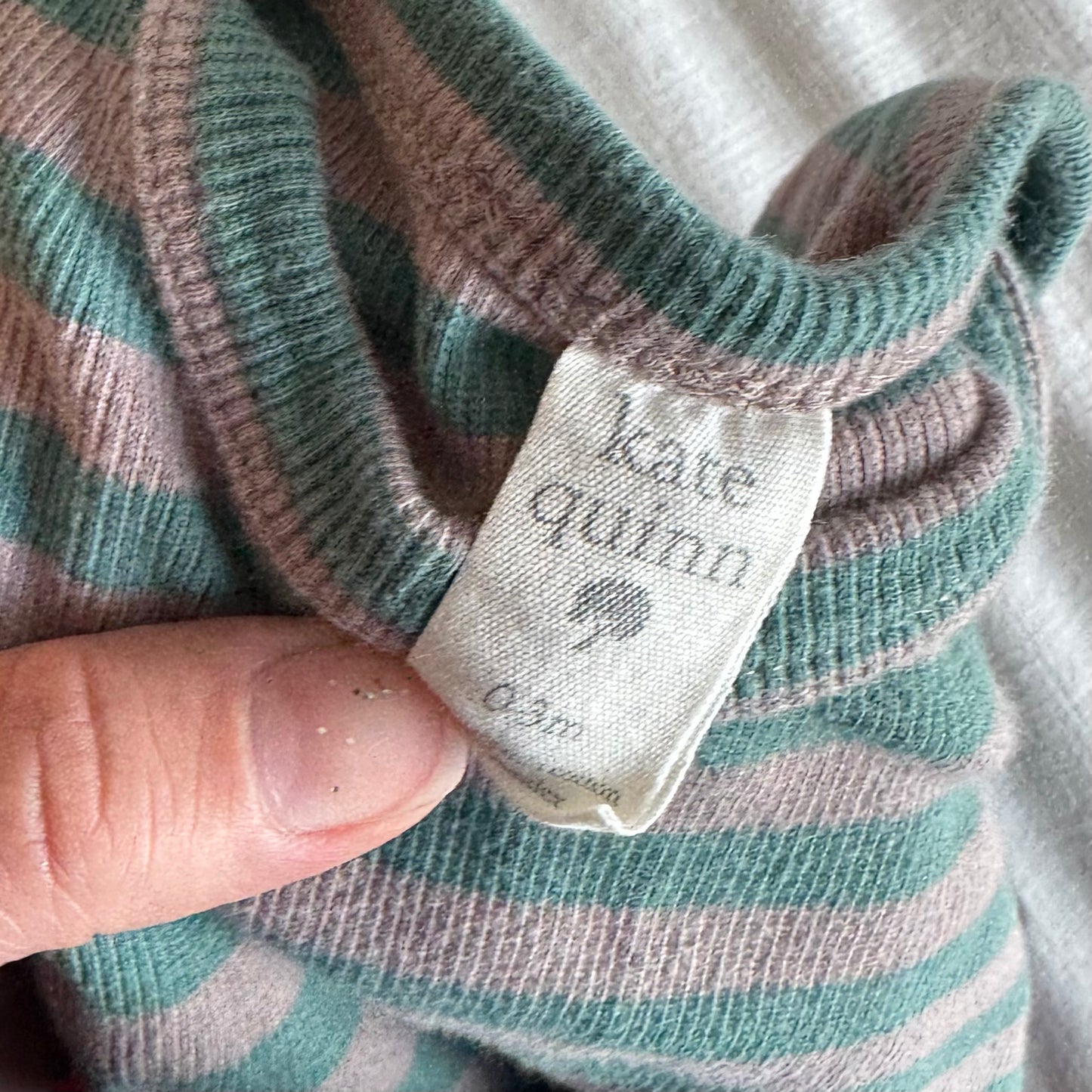 0-3 Kate Quinn Ribbed Onesie
