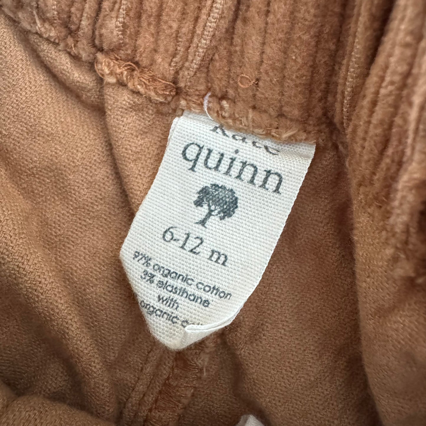 6-12 months Kate Quinn Cord Pant