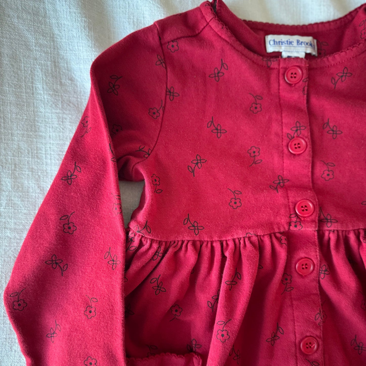 Size 5/6 Flower Drawing Dress