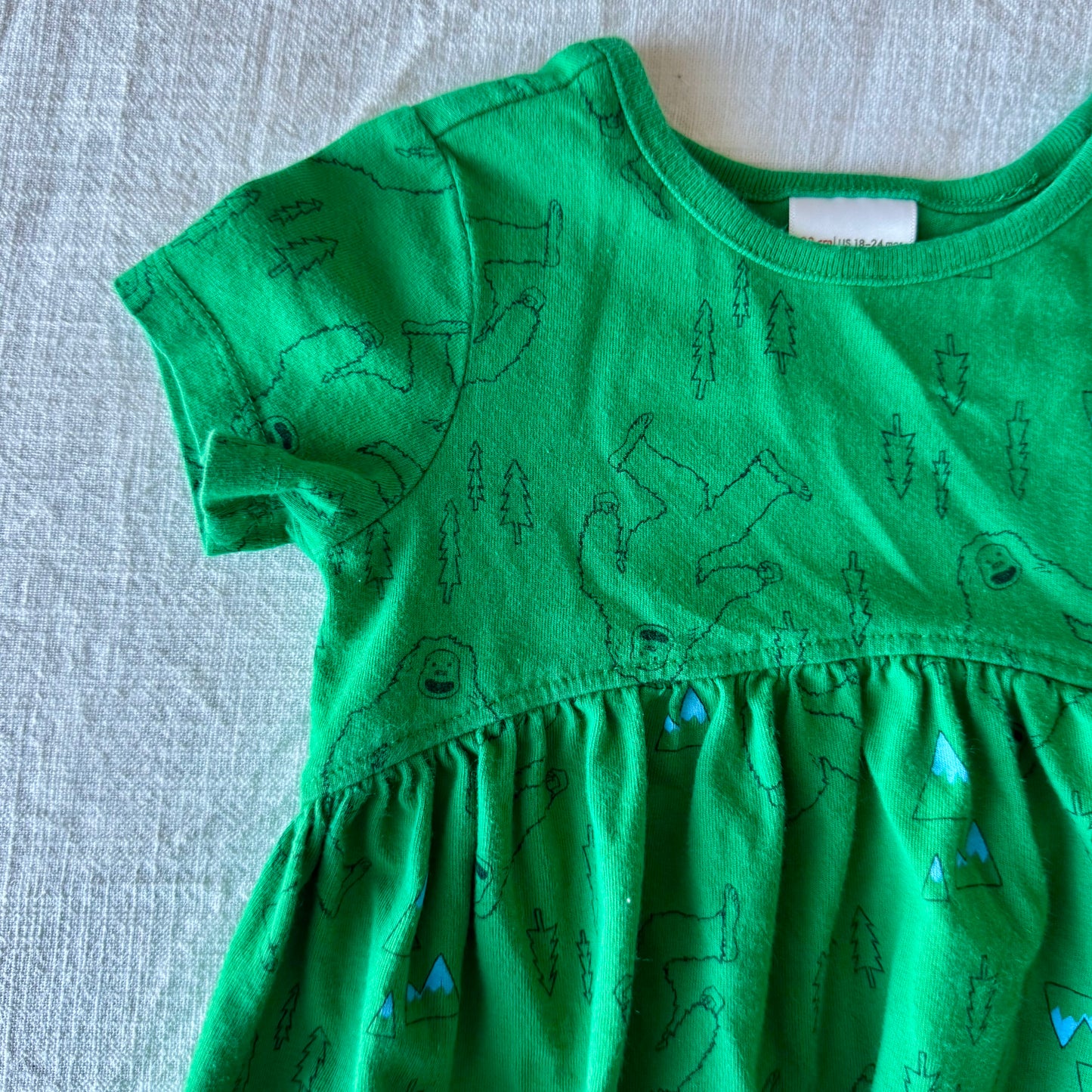 18-24 months HA Yeti Dress