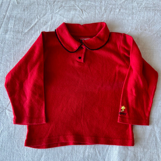 4t Vintage Peter Pan Collar Top