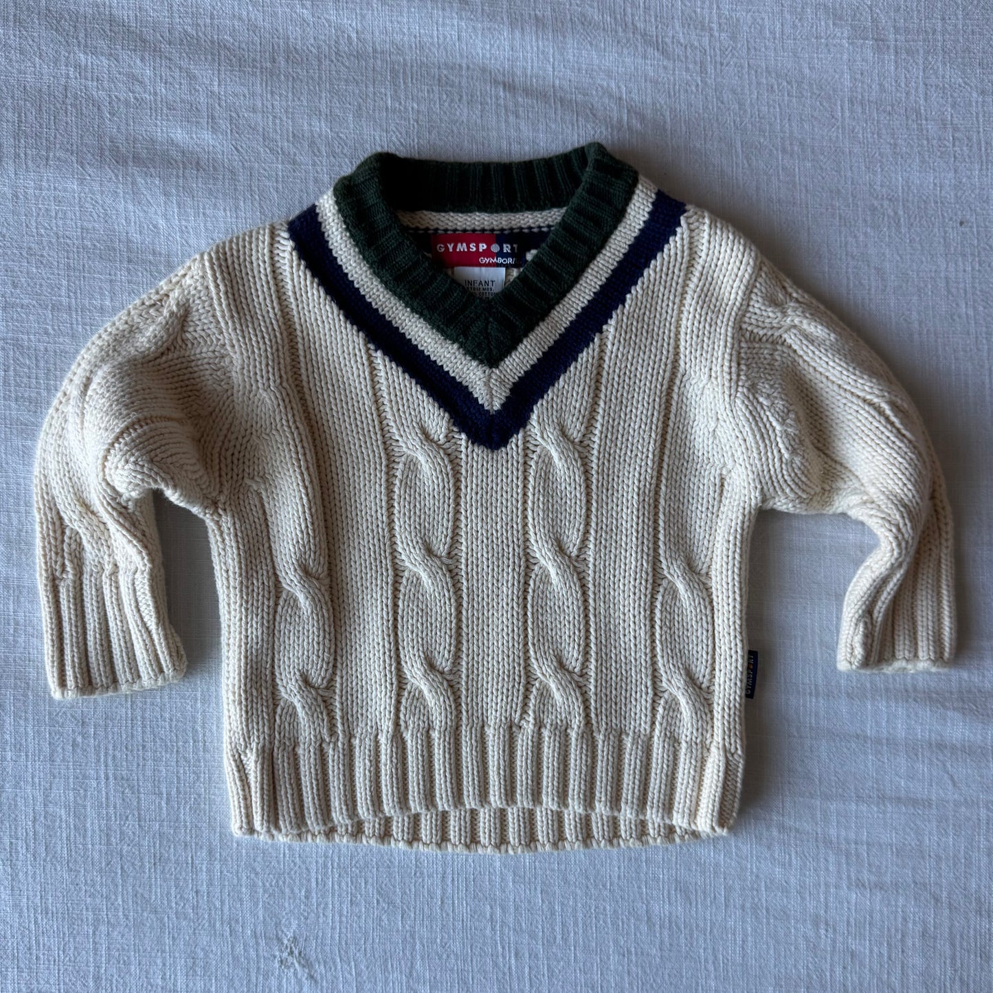 6-12 Months Vintage Gymboree Chunky V Neck Sweater