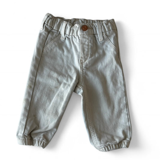 6-12 months Cream Jogger Jeans