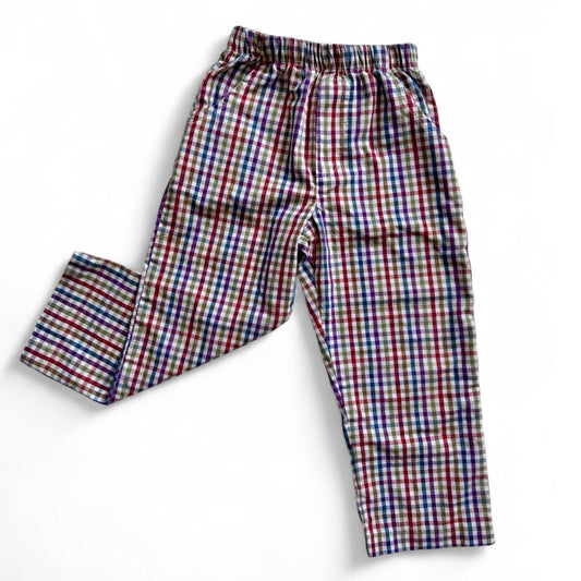 Size 3T Bailey Boys Gingham Pants