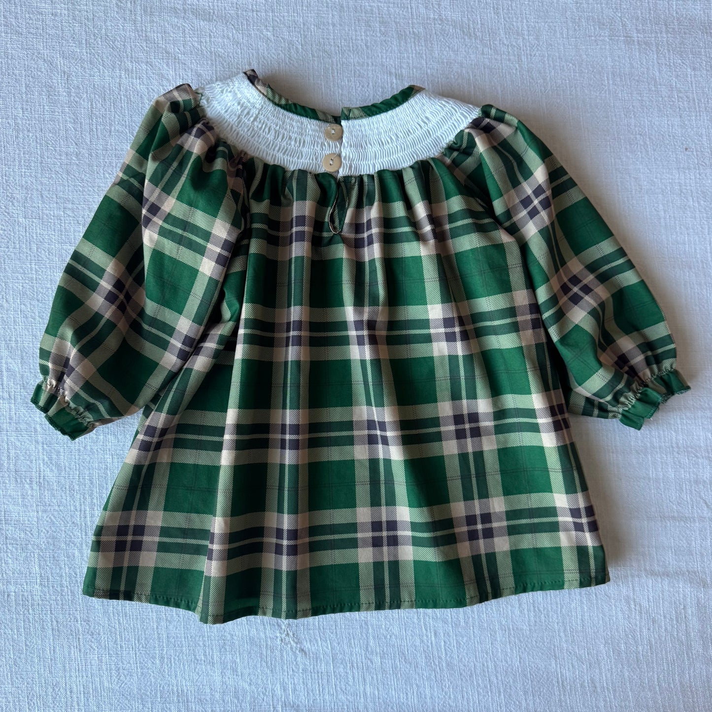 12-18 Month Duck & Dog Smocked Dress