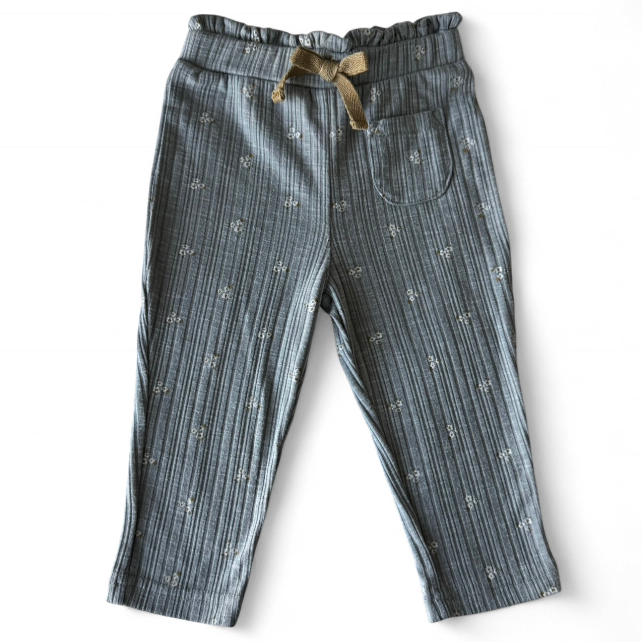 12 months Grey Floral Pants