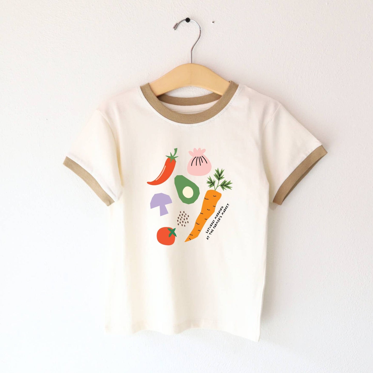 Farmers Market Ringer Tee