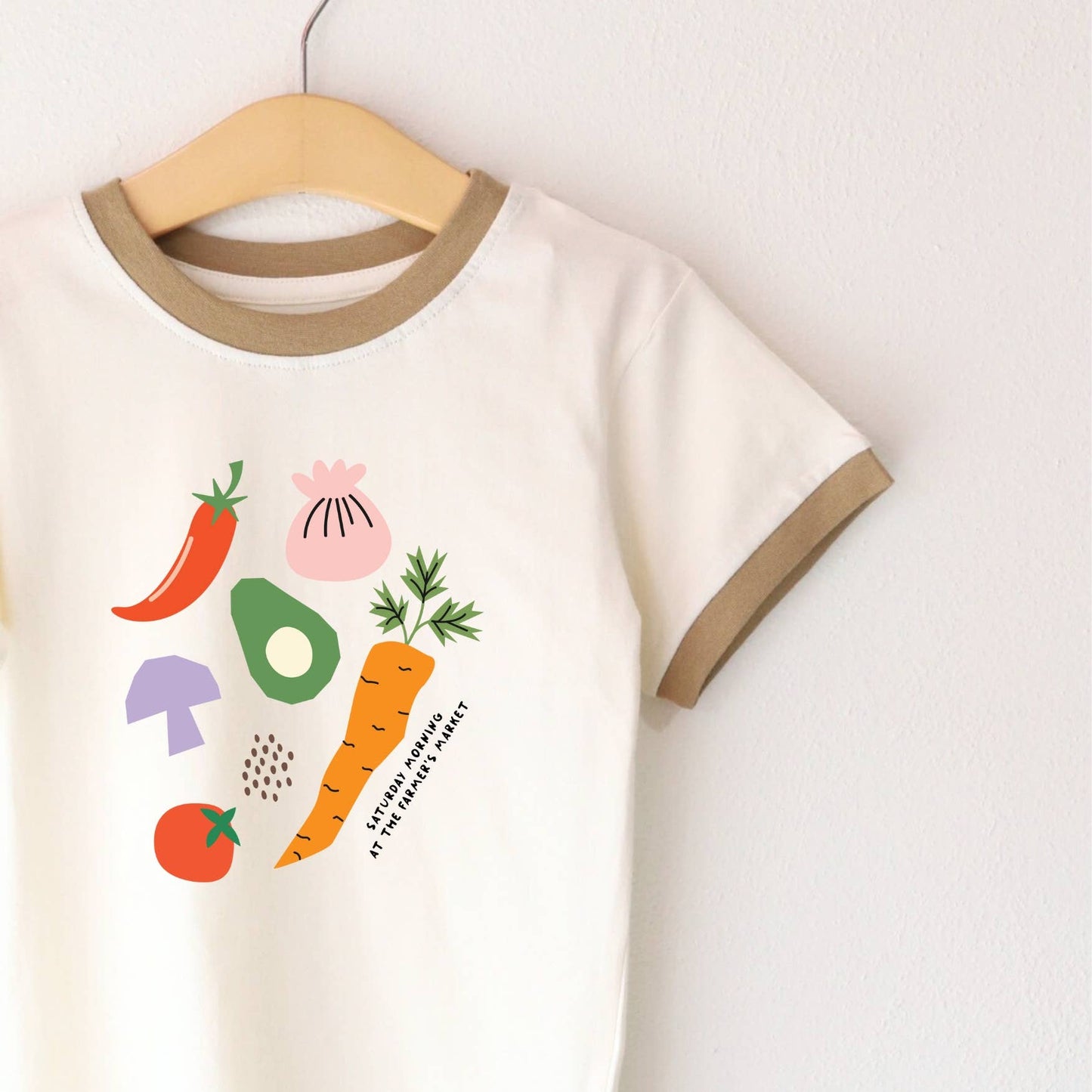 Farmers Market Ringer Tee